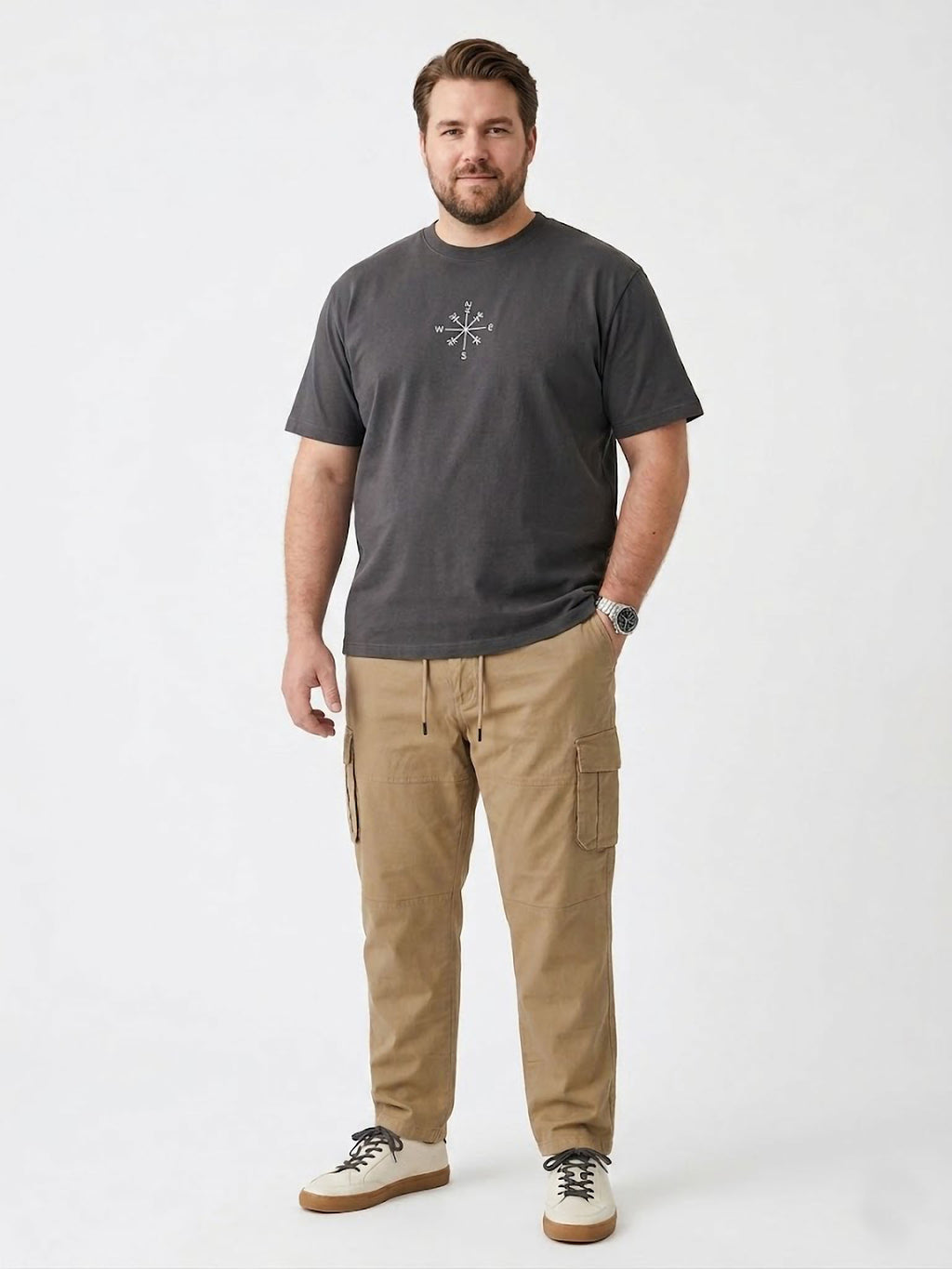 Pantalón Cargo Koyote