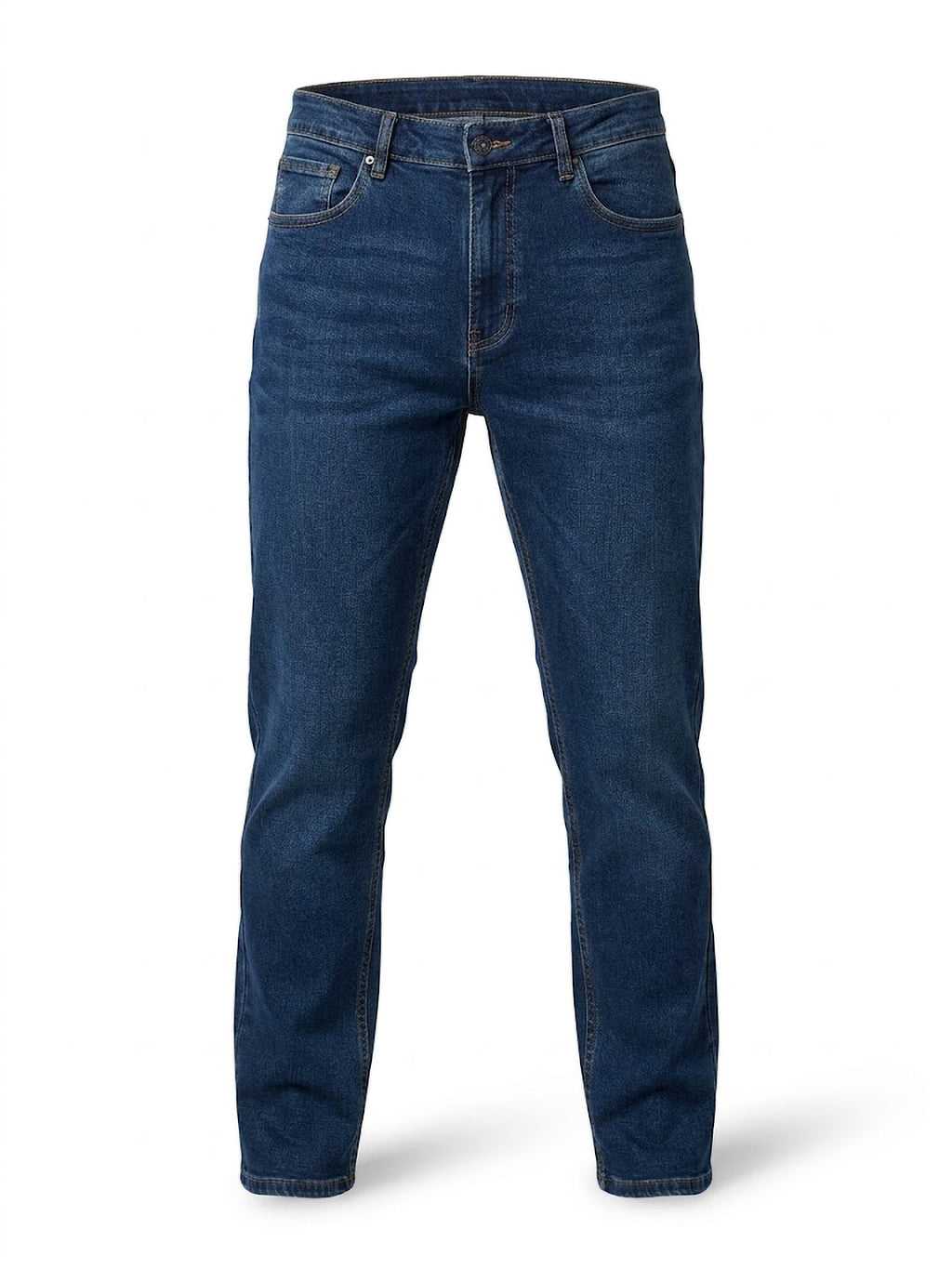Pantalón Vaquero Hombre Tallas Grandes Azul Oscuro Koyote