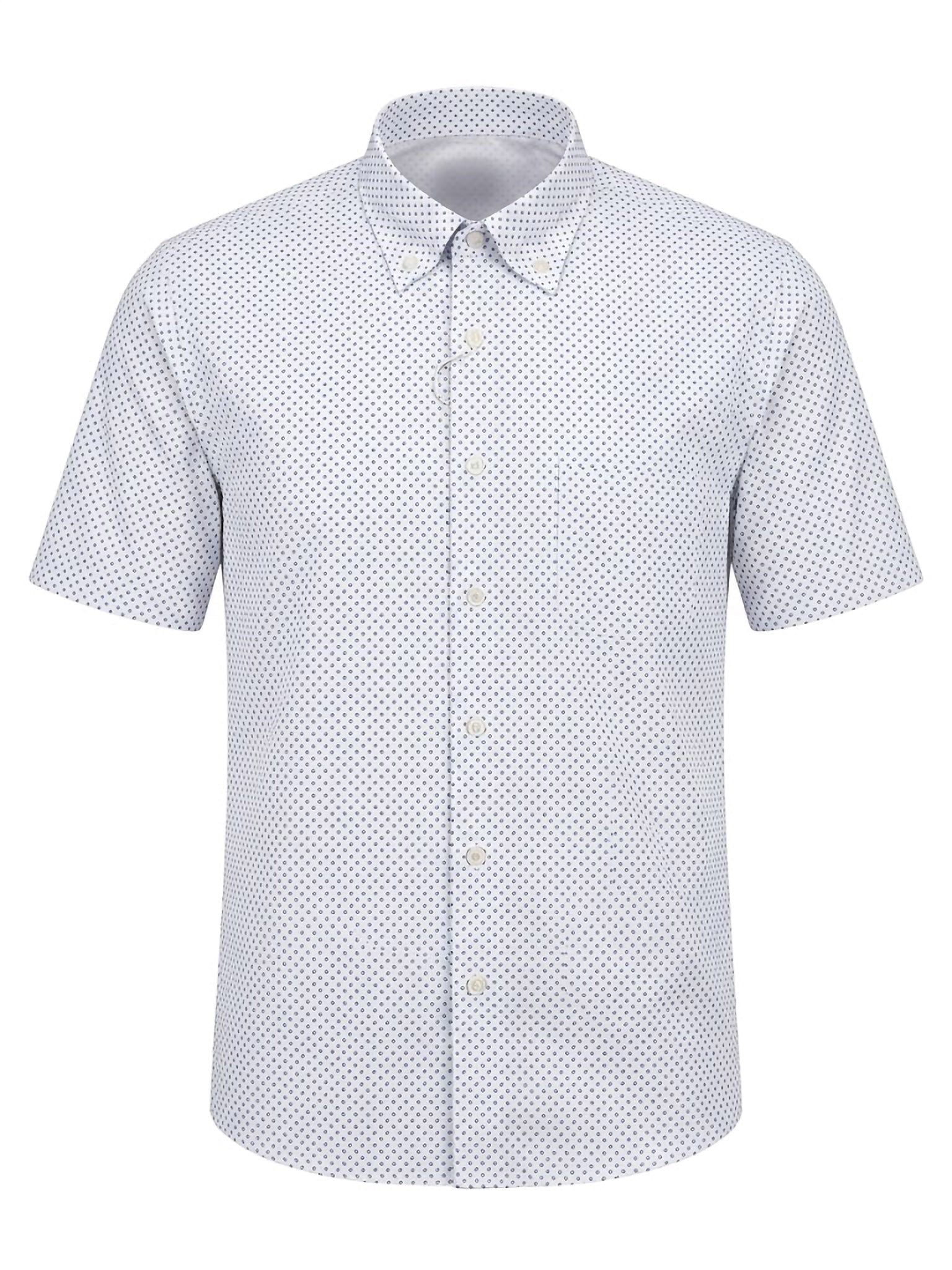 Camisa White Geometric Dots ElTrau