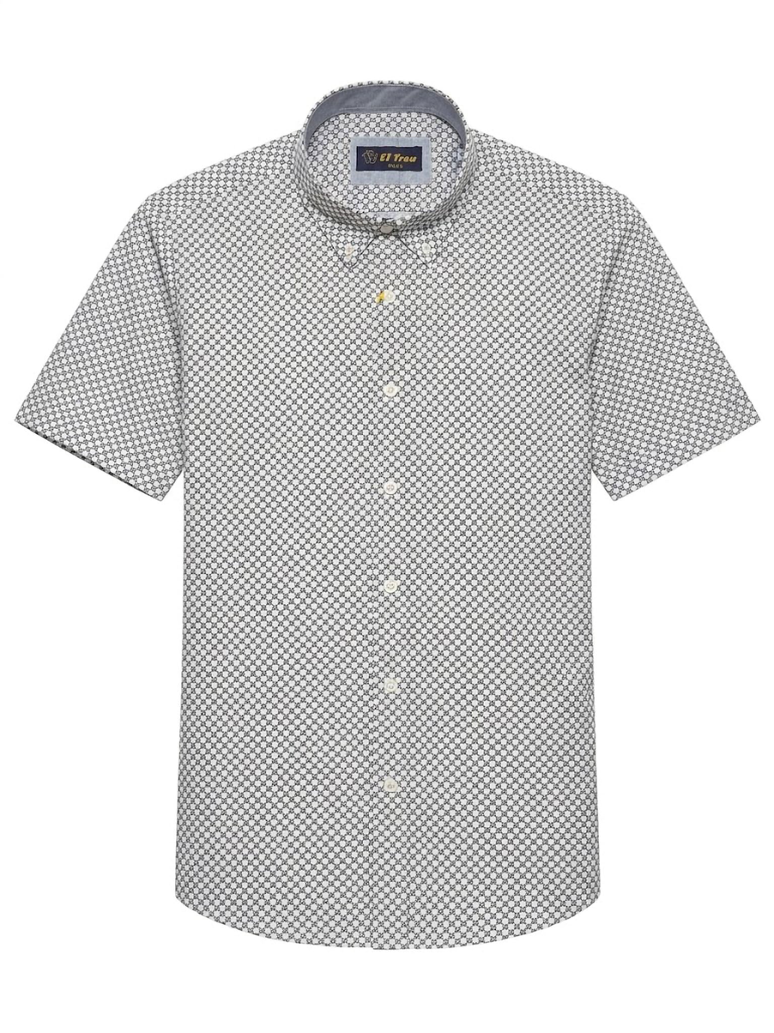 Camisa El Trau Geometric Pattern