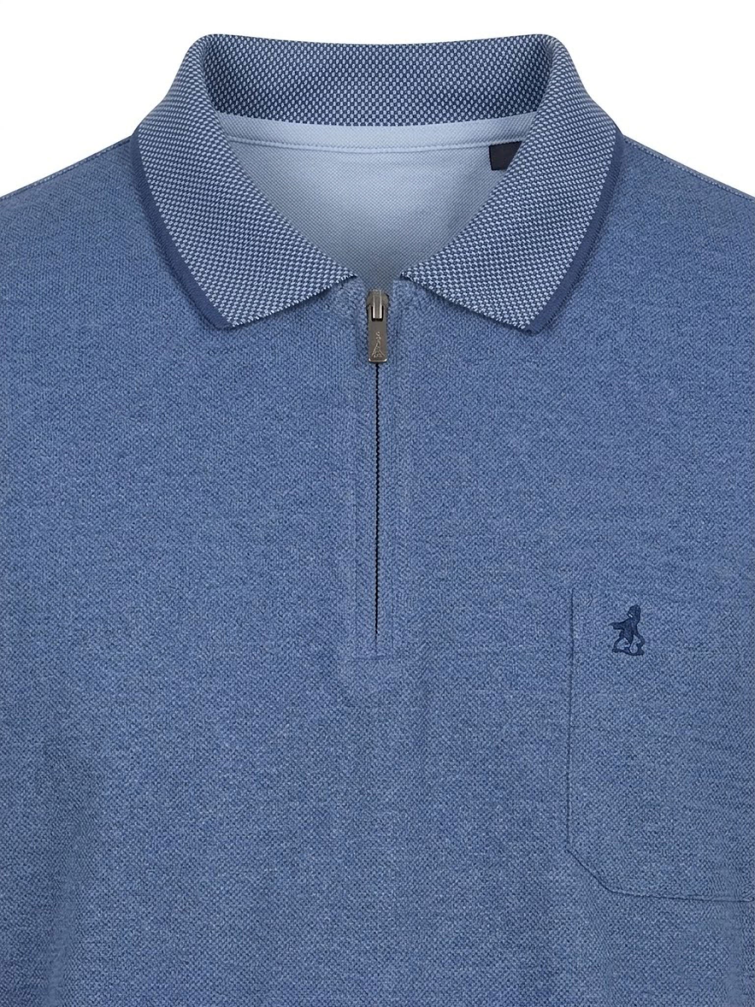 Polo Premium Cremallera Forestal