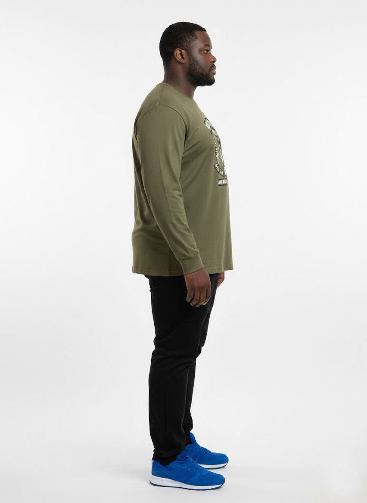 Camiseta Manga Larga Forestal Olive Green