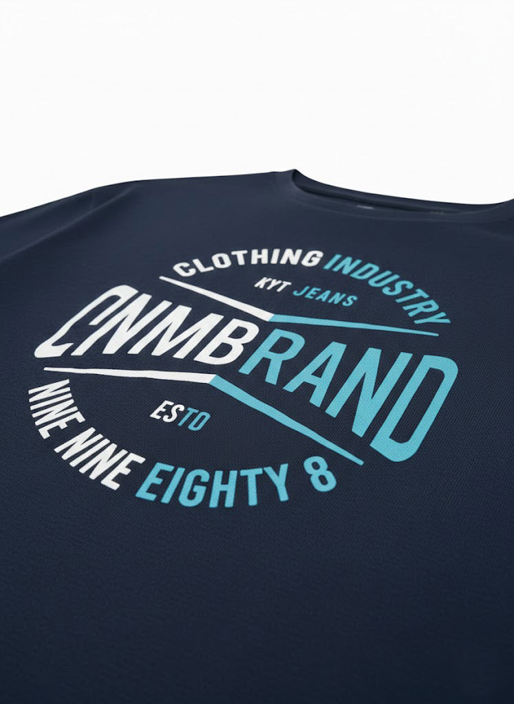 Navy Forest Long Sleeve T-Shirt